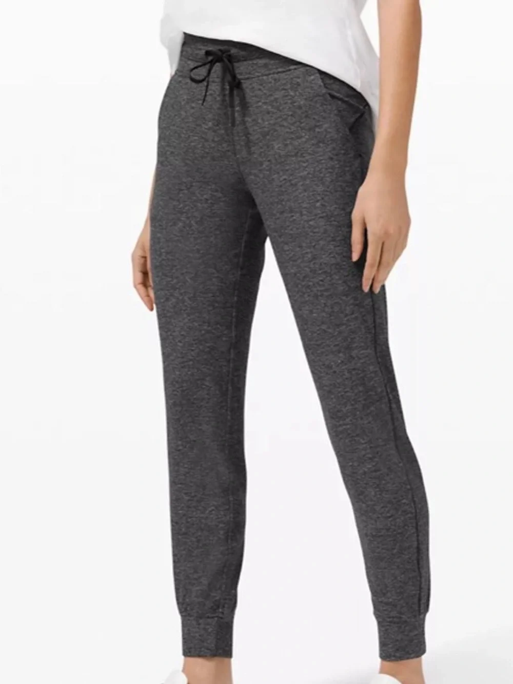 lululemon athletica Heathered Charcoal Gray Joggers